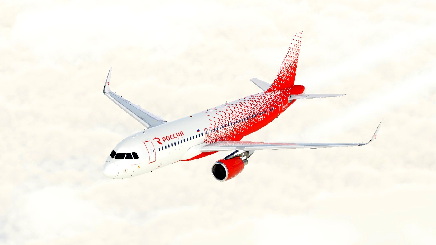 Скриншот ⚡ROSSIYA V2 / RA PACK 3 / AIRBUS A320 [CEO MODE] / X-Plane 11 / 12