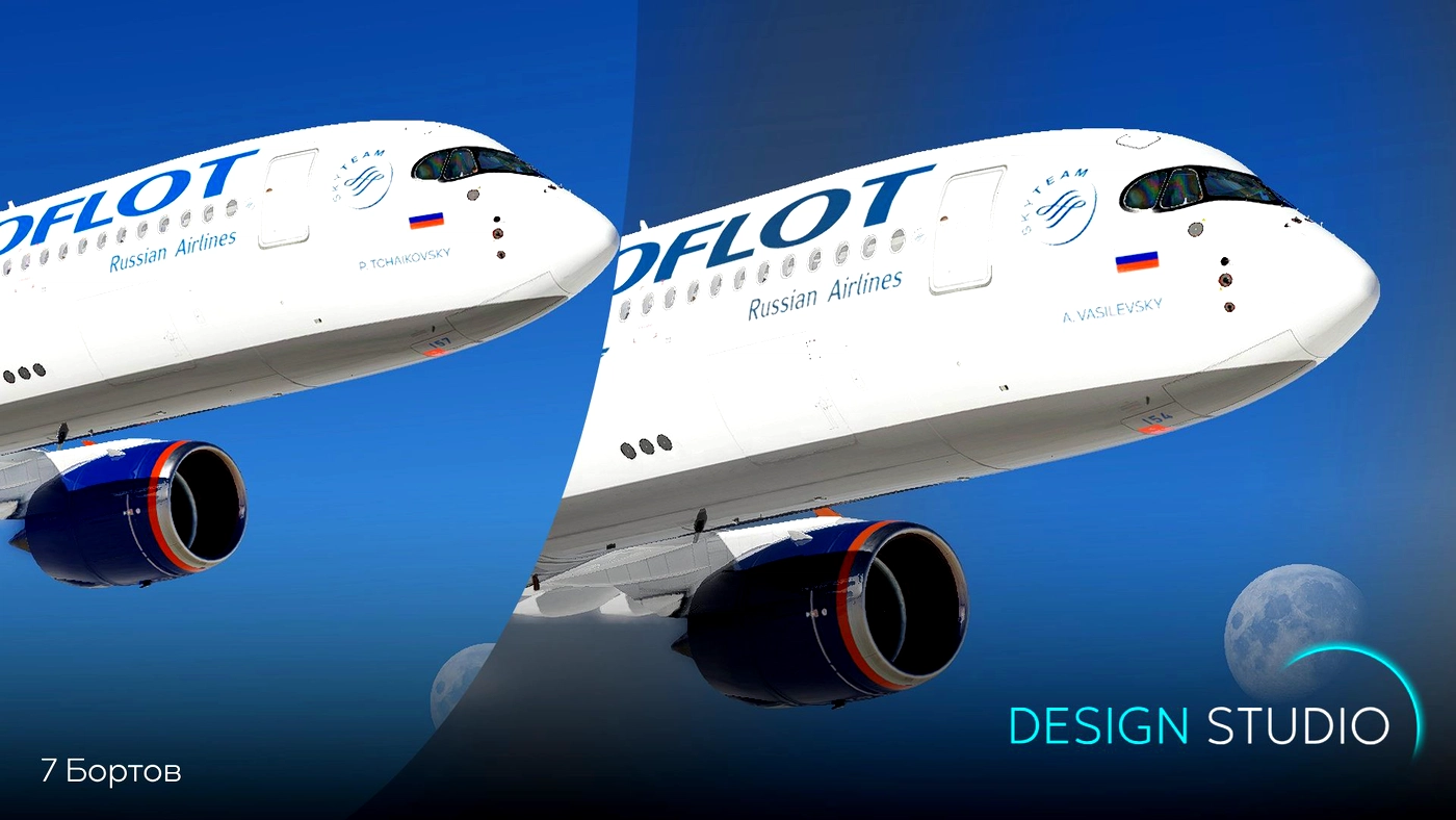 Скриншот ⚡AEROFLOT / RA PACK / AIRBUS A350 FLIGHT FACTOR / X-Plane 11 / 12