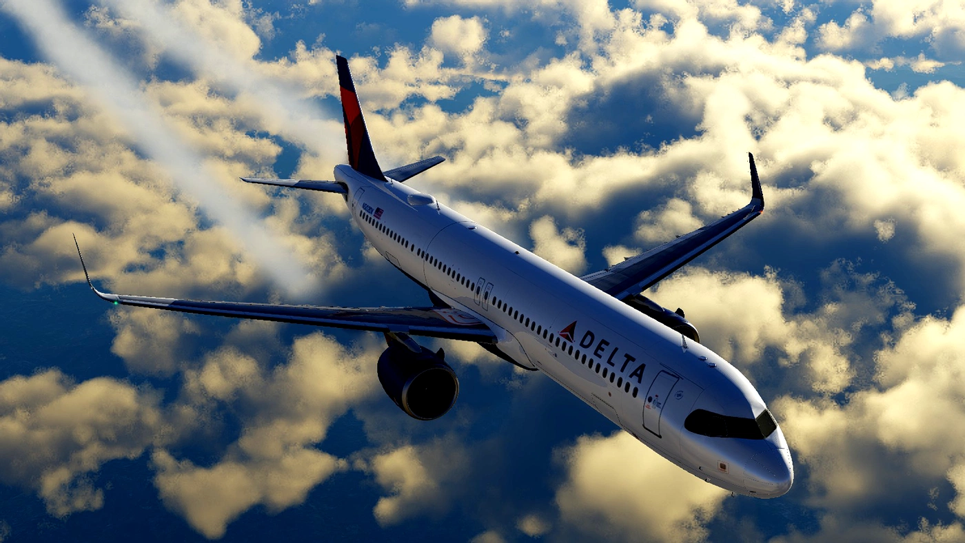 Скриншот DELTA / N502DX / AIRBUS A321 NEO TOLISS / X-Plane 11 / 12