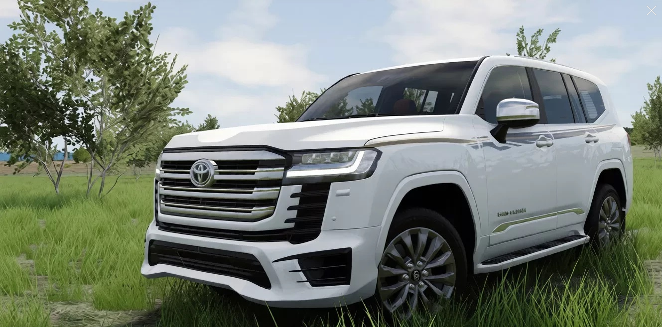 Скриншот Toyota Land Cruiser 300 v1.1 (0.38.x) / BeamNG DRIVE