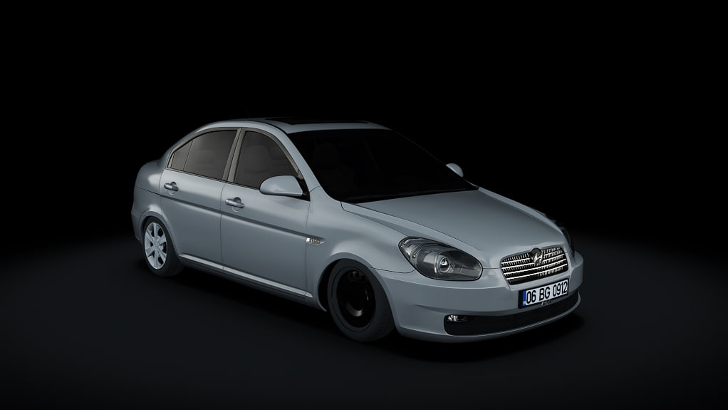 Скриншот Hyundai Accent ERA V2 v2.0.2 / Assetto Corsa