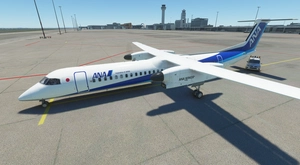 Скриншот Dash8 Q400 ANA Wings [4K] / MSFS 2020