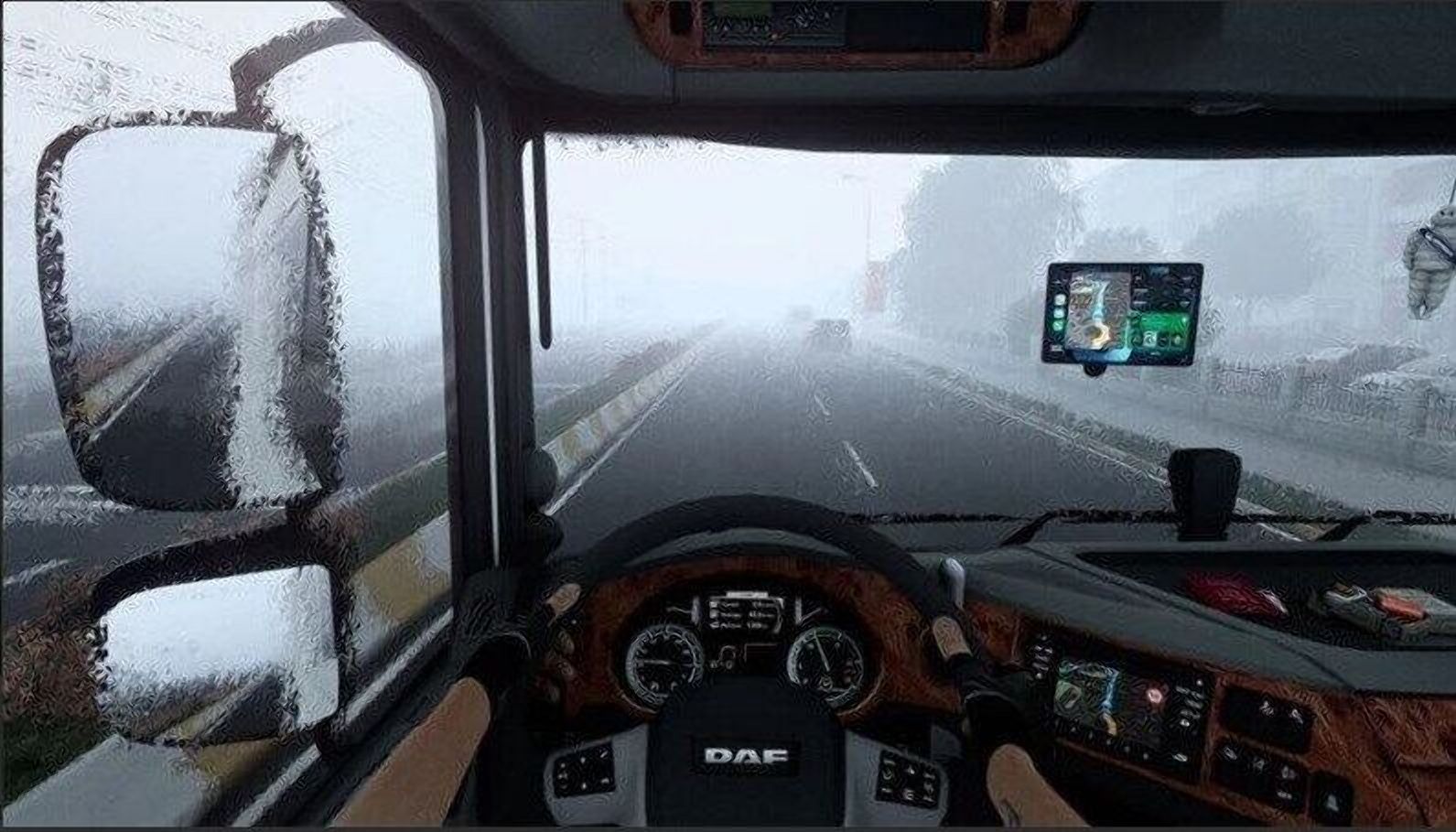 Скриншот Realistic Rain v5.2.1 / ETS 2
