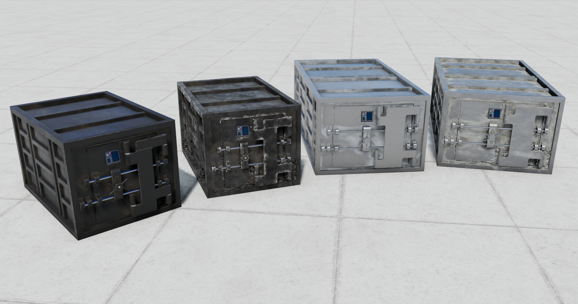 Скриншот Cash Vault - Пак Сейфов v1.0 (0.38.x) / BeamNG DRIVE