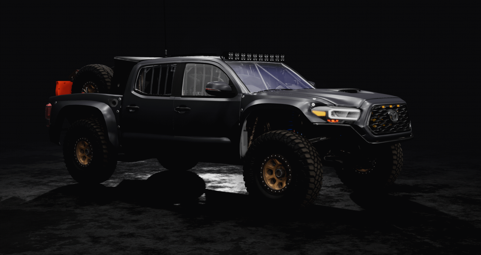 Скриншот Toyota Tacoma Pre-Runner v1.0 (0.38.x) / BeamNG DRIVE