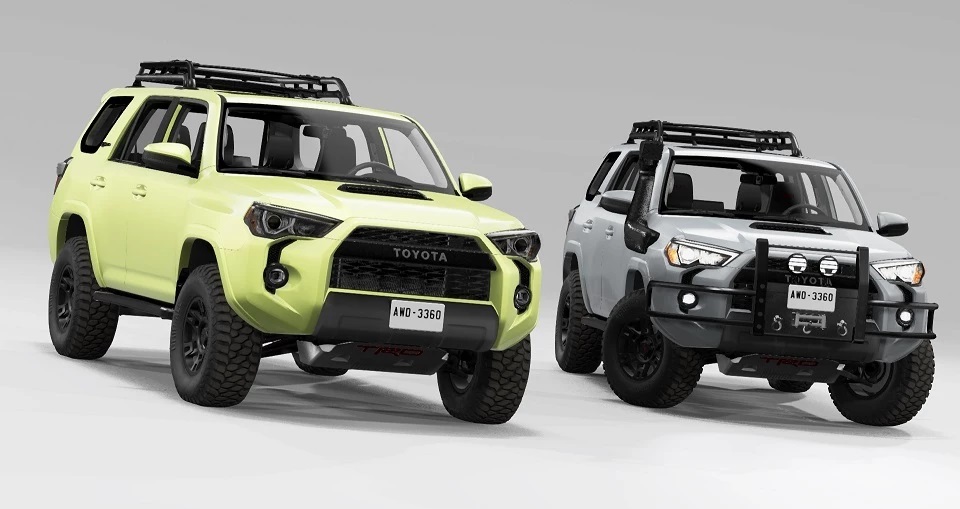 Скриншот 2019 Toyota 4Runner TRD Pro v1.0 (0.38.x) / BeamNG DRIVE
