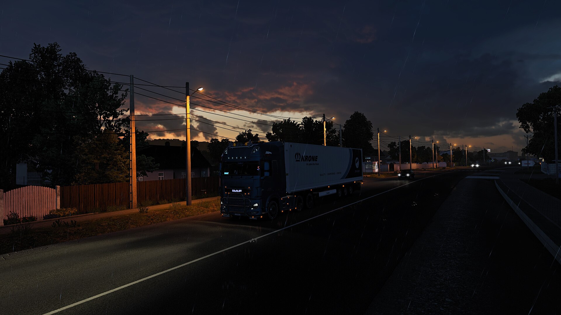 Скриншот Реалистичная погодная система v2.7 / ETS 2