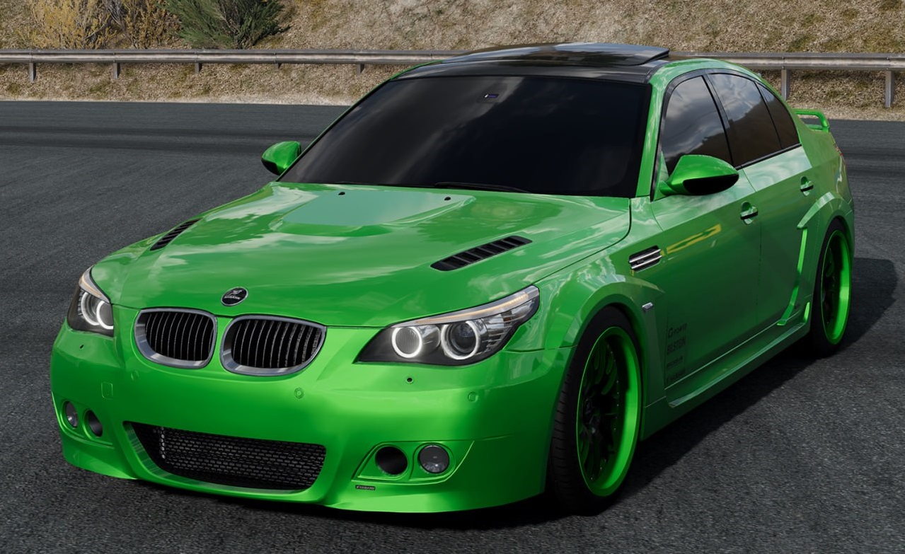 Скриншот BMW M5 E60/E61 v2.02 (0.38.x) / BeamNG DRIVE