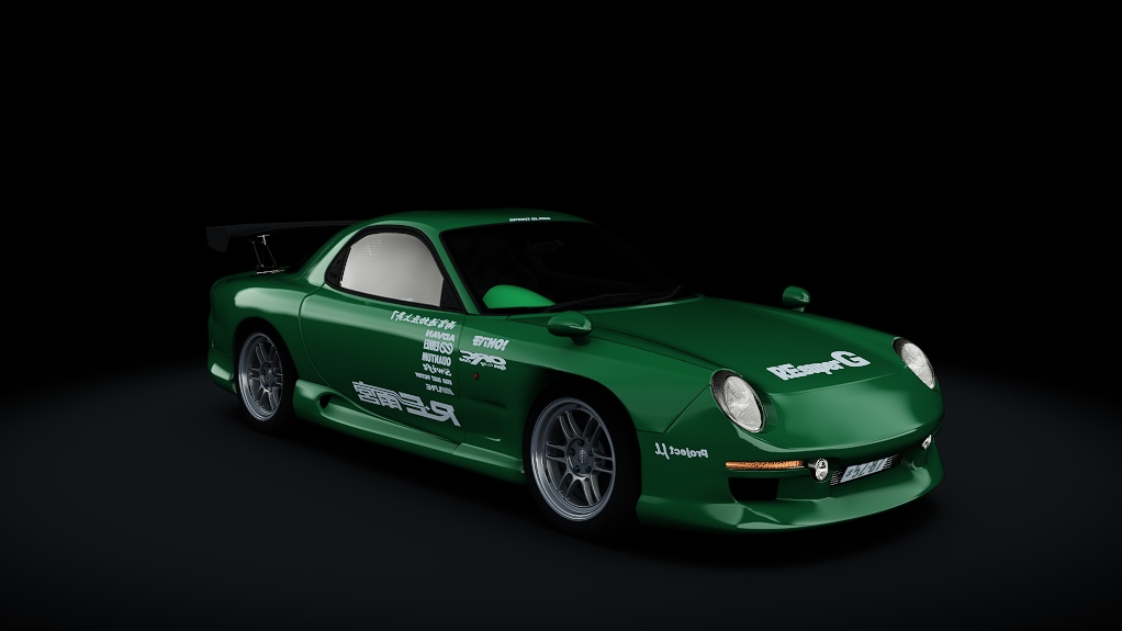 Скриншот Mazda RX-7 RE AC987 v1.0.1 / Assetto Corsa