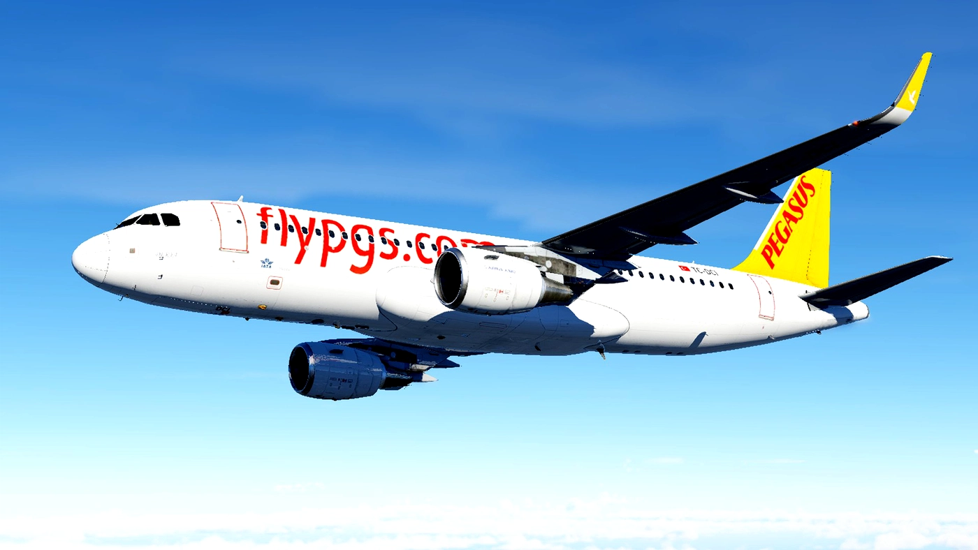Скриншот ⚡PEGASUS / TC-DCI / AIRBUS A320 [РЕЖИМ РУКОВОДИТЕЛЯ] / X-Plane 11 / 12