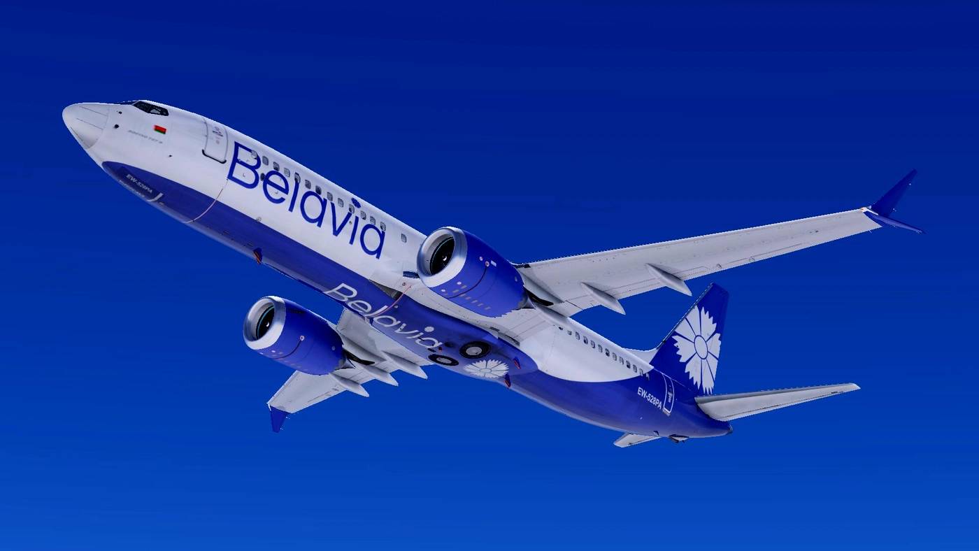 Скриншот ⚡BELAVIA / EW-528PA / BOEING 737 MAX 8 / X-Plane 11 / 12