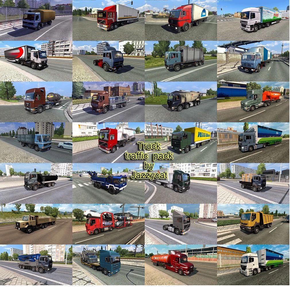 Скриншот Truck Traffic Pack v9.1.18 / ETS 2