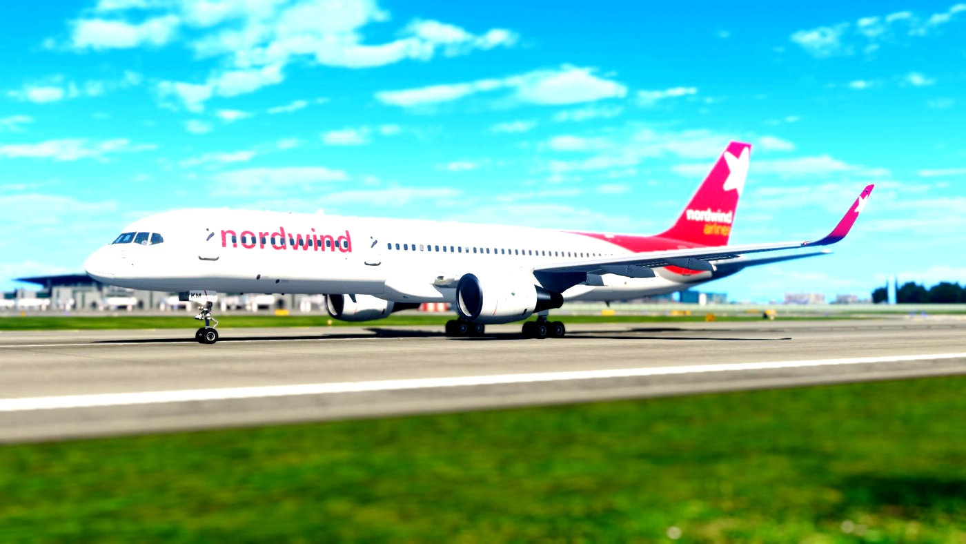Скриншот ⚡NORDWIND / VQ-BKM / BOEING 757-200 / X-Plane 11 / 12