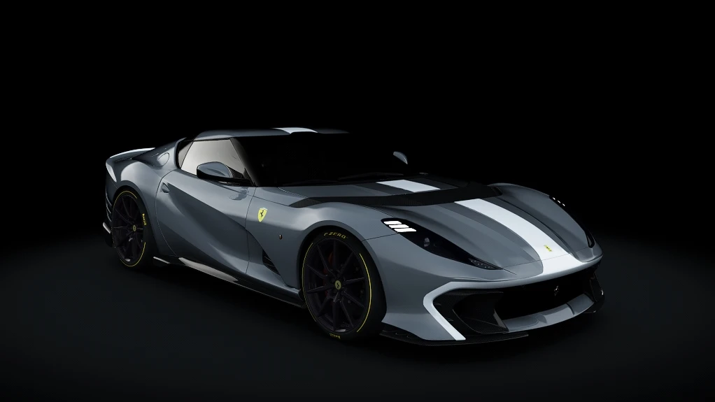 Скриншот Ferrari 812 Competizione Aperta v1.0.1 / Assetto Corsa