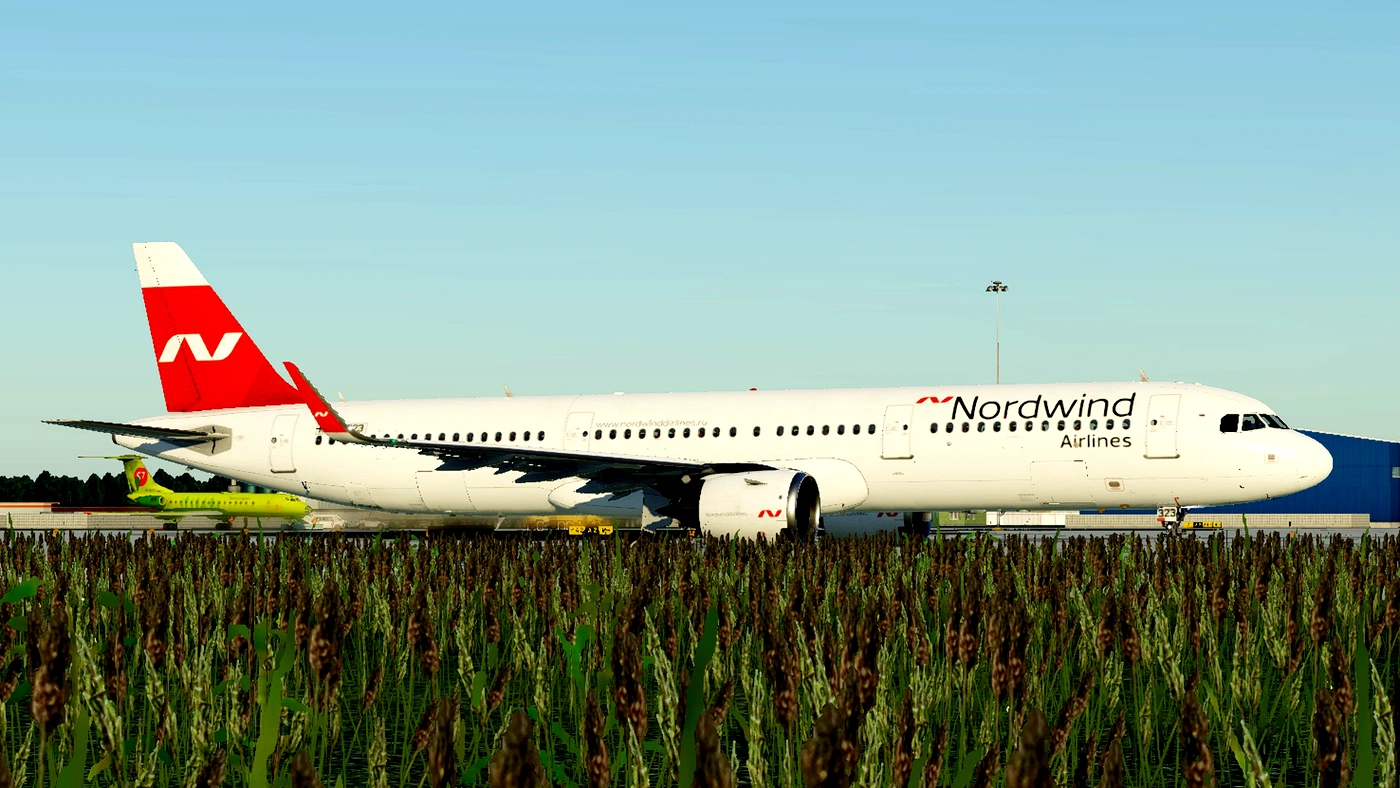 Скриншот ⚡NORDWIND / RA-73323 / AIRBUS A321 NEO TOLISS / X-Plane 11 / 12