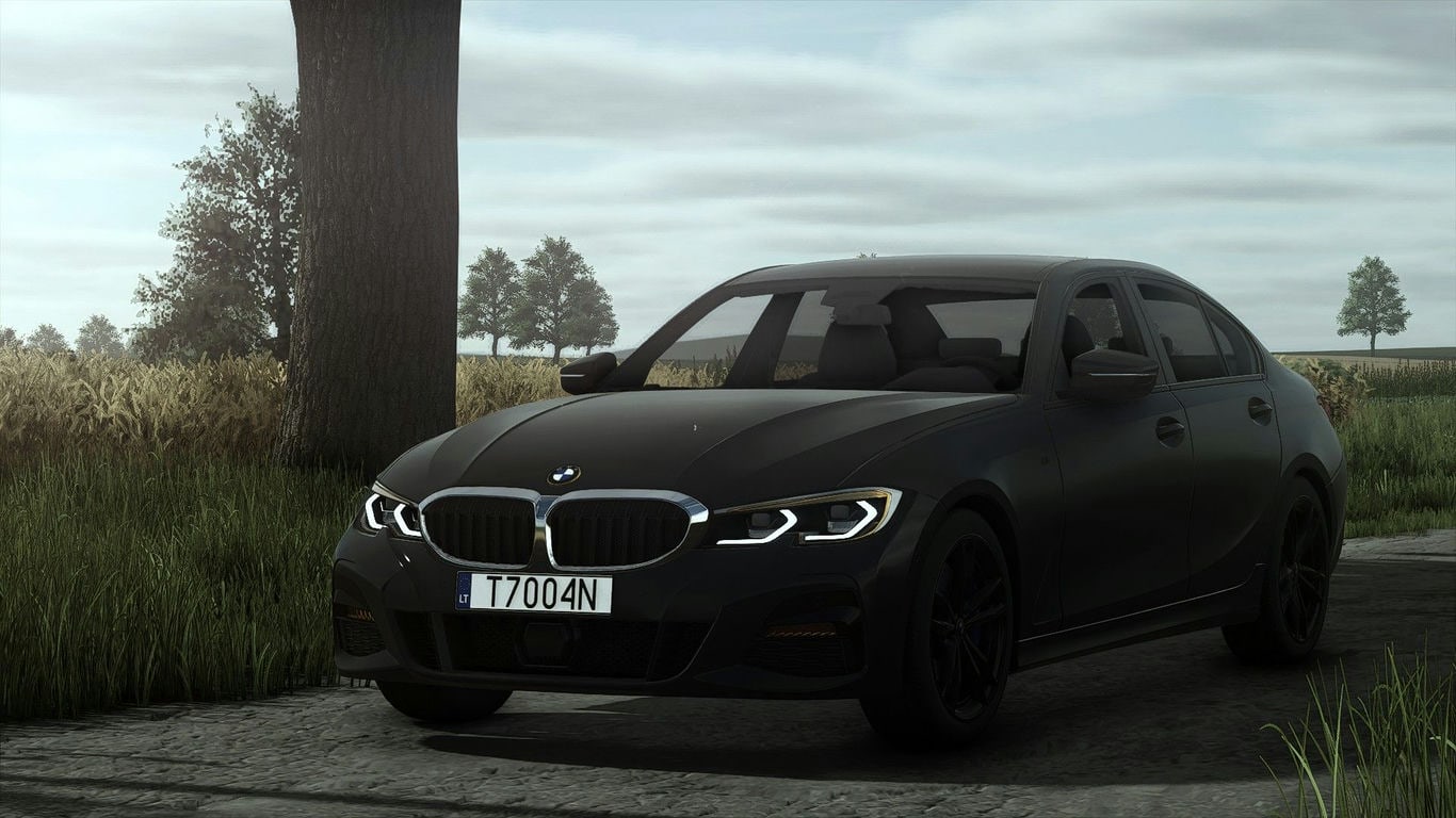 Скриншот BMW 3 Series G20 v1.0.0.5 (1.18.x) / Farming Simulator 25
