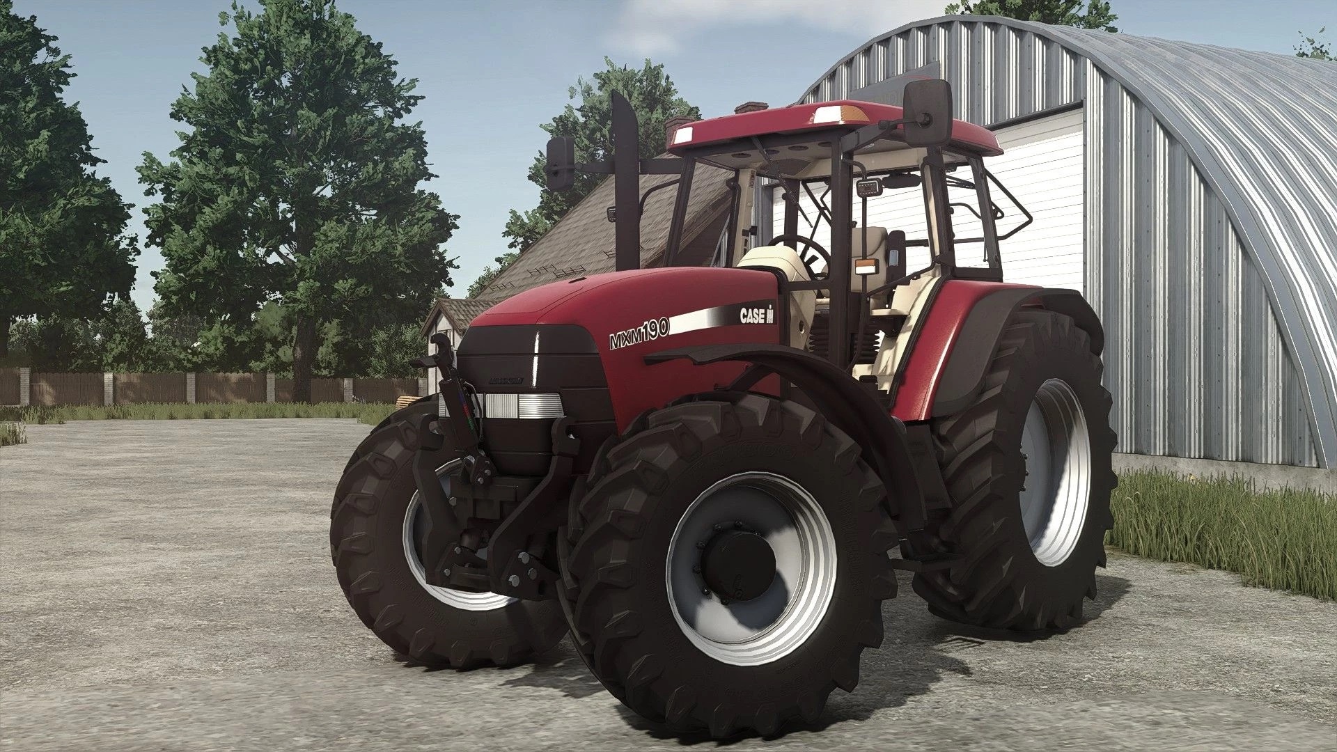Скриншот Case IH MXM 190 v1.9.0.2 (1.18.x) / Farming Simulator 25