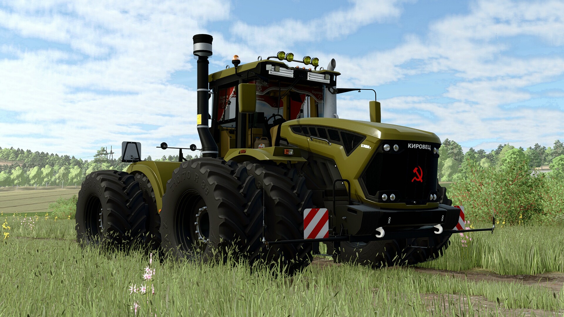 Скриншот КИРОВЕЦ К7 СЕРИИ V1.2.0.0 / Farming Simulator 25