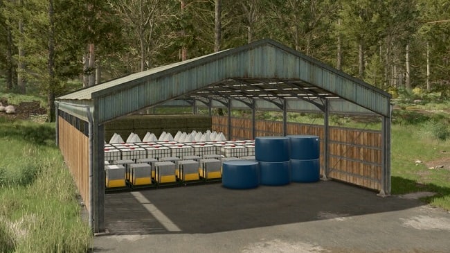 Скриншот Object Storage Extension v1.0.2.0 (1.18.x) / Farming Simulator 25