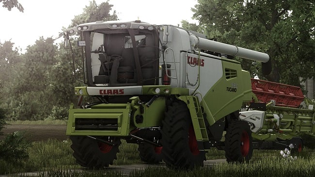 Скриншот Claas Tucano 560-580 Edit v1.0.0.4 (1.18.x) / Farming Simulator 25