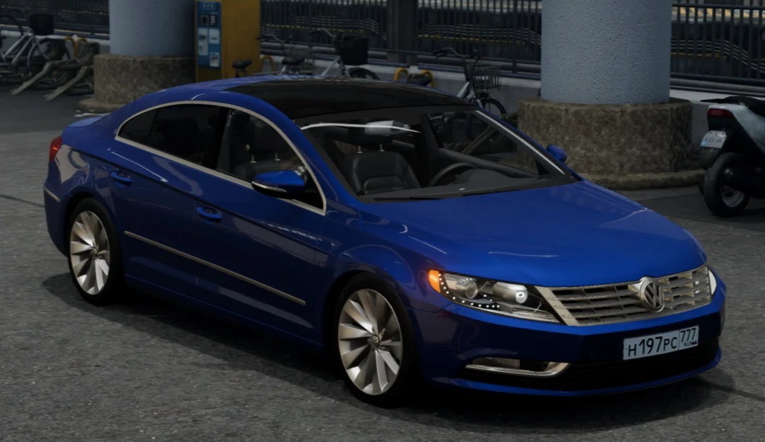 Скриншот Volkswagen Passat CC v3.1.1 (0.38.x) / BeamNG DRIVE