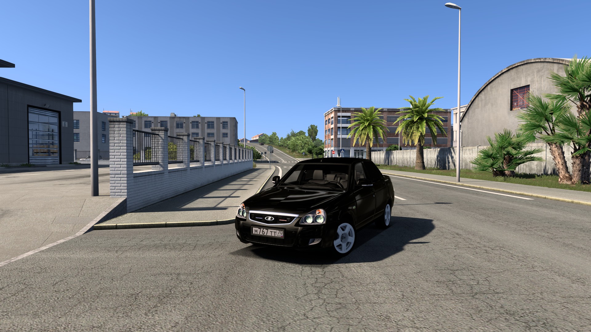 Скриншот Лада Приора v1.59 / ETS 2