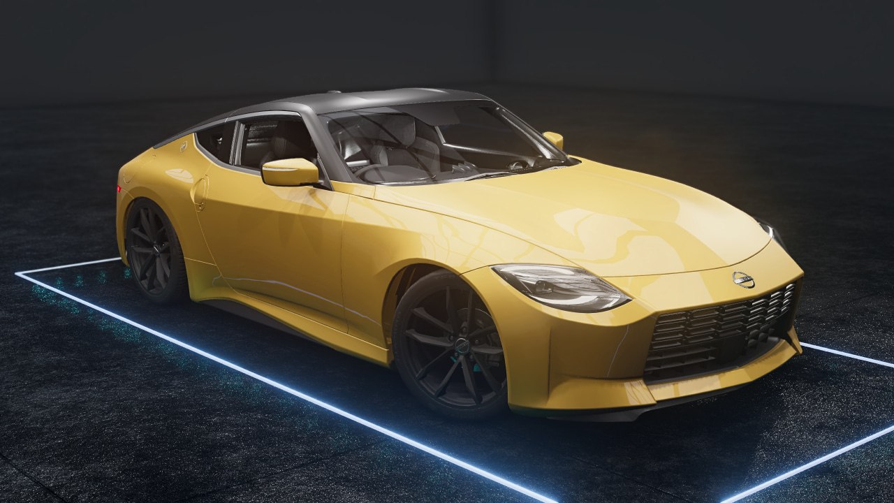 Скриншот Nissan 400Z Fairlady Z v1.1 (0.38.x) / BeamNG DRIVE